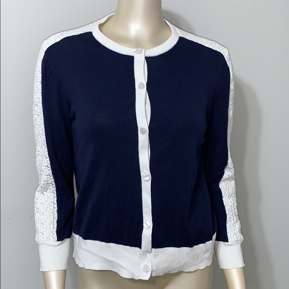 crown & ivy Sweaters - crown & ivy cardigan sweater with lace